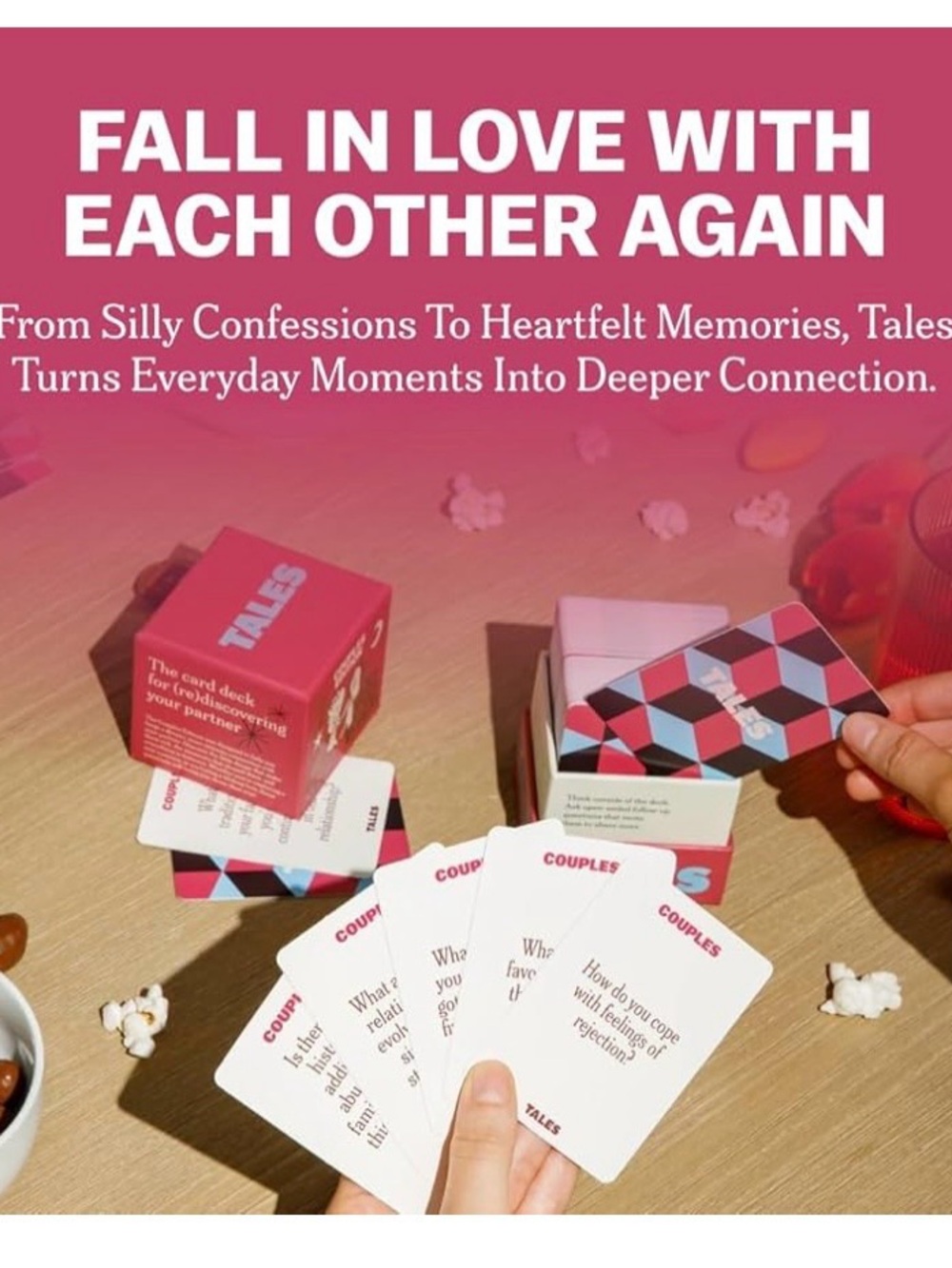 Couples Edition TALES Card Game - Pink